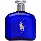 frasco Perfume Mascunino Ralfh Lauren Polo Blue Eau de Toilette frente fundo branco