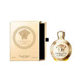 frasco Perfume Feminino Versace Eros Eau de Parfum detalhe lateral