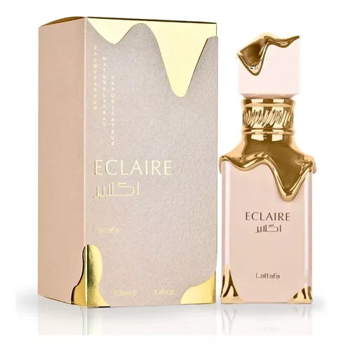 frasco Lattafa Eclaire EDP Spray 100Ml detalhe lateral