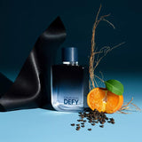 frasco Perfume Masculino Calvin Klein Defy Eau de Parfum embalagem caixa original