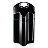 frasco Perfume Masculino Mont Blanc Embem Eau de Toilette frente fundo branco