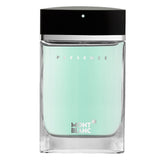 frasco Perfume Masculino Mont Blanc Presence Eau de Toilette frente fundo branco