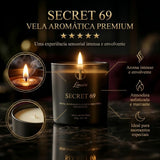 Lancieri Secret 69 Vela Aromática Premium 250g