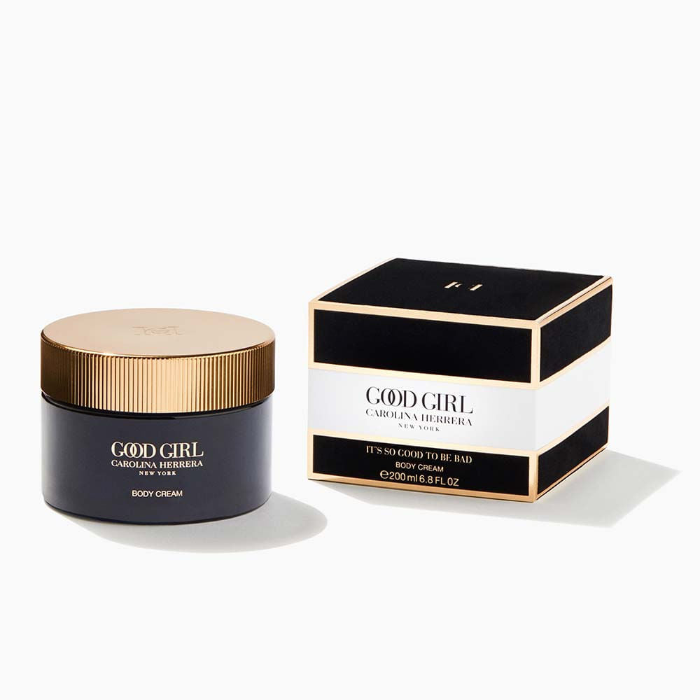 frasco Body Cream Feminino Carolina Herrera Good Girl detalhe lateral