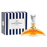frasco Perfume Feminino Marina de Bourbon Classique Eau de Parfum detalhe lateral