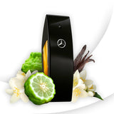 frasco Perfume Masculino Mercedes Benz Club Black Eau de Toilette embalagem caixa original