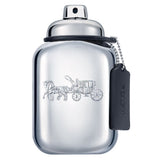 frasco Perfume Masculino Coach Platinum Eau de Parfum frente fundo branco
