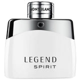 frasco Perfume Masculino Mont Blanc Legend Spirit Eau de Toilette frente fundo branco