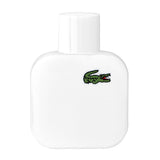 frasco Perfume Masculino Lacoste L.12.12 Blanc Eau de Toilette frente fundo branco