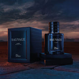 frasco Perfume Masculino Dior Sauvage Elixir embalagem caixa original
