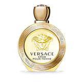 frasco Perfume Feminino Versace Eros Eau de Toilette frente fundo branco
