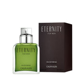 frasco Perfume Masculino Calvin Klein Eternity Eau de Parfum detalhe lateral