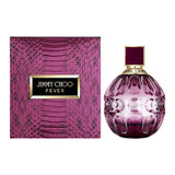 frasco Perfume Feminino Jimmy Choo Fever Eau de Parfum detalhe lateral