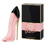 frasco Perfume Feminino Carolina Herrera Good Girl Blush Eau de Parfum detalhe lateral