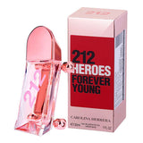 frasco Perfume Feminino Carolina Herrera 212 Heroes For Her Eau de Parfum detalhe lateral