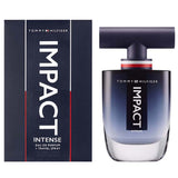 frasco Perfume Masculino Tommy Impact Intense Eau de Parfum detalhe lateral