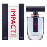 frasco Perfume Masculino Tommy Impact Spark Eau de Toilett detalhe lateral