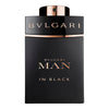 frasco Perfume Masculino Bvlgari Man In Black Eau de Parfum frente fundo branco