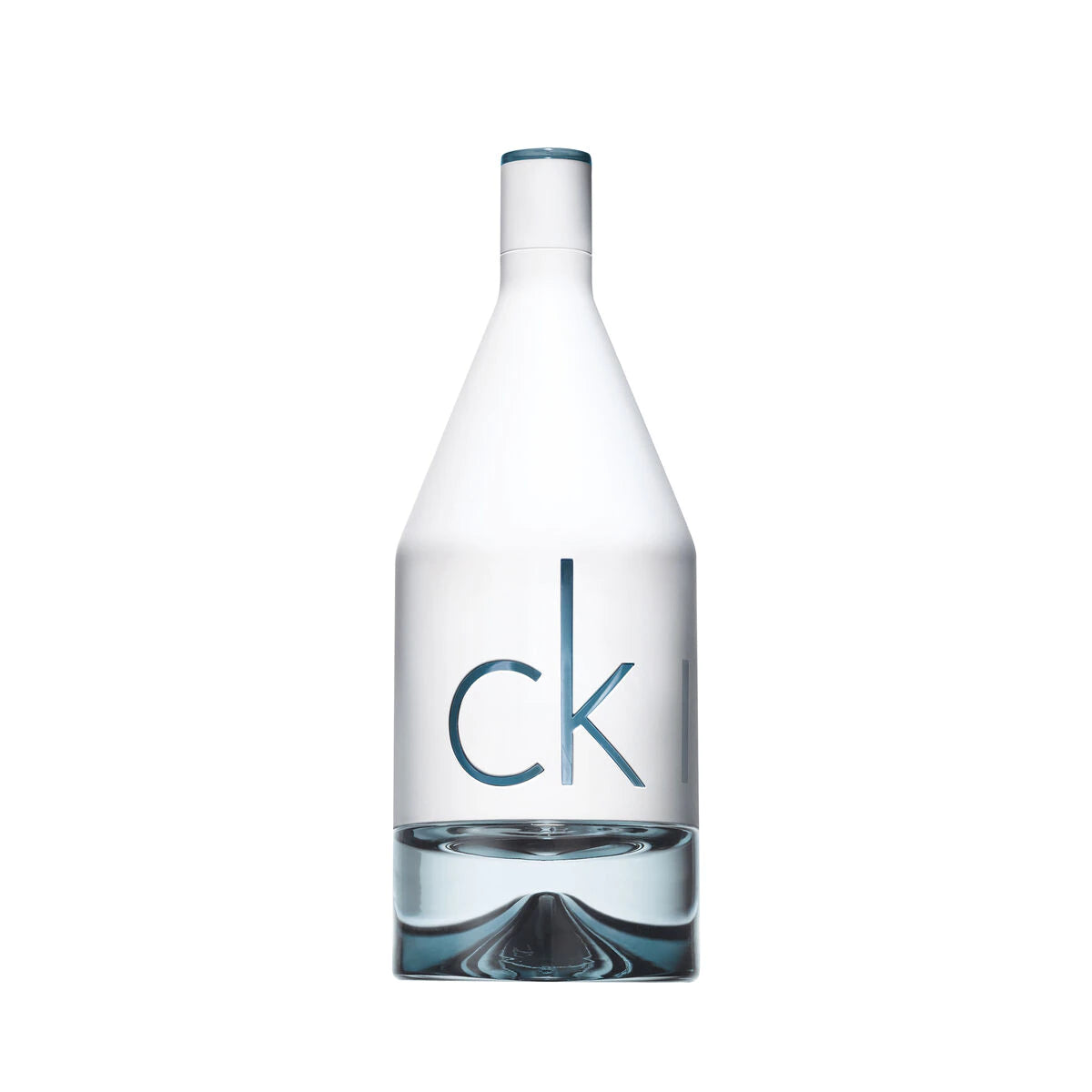 frasco Perfume Masculino Calvin Klein Ck In2U Eau de Toilette frente fundo branco