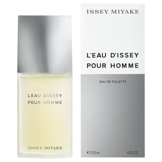 frasco Perfume Masculino Issey Miyake L'Eau D'Issey Pour Homme Eau de Toilette detalhe lateral