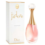 frasco Perfume Feminino Dior J'Adore Eau de Toilette detalhe lateral