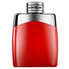 frasco Perfume Masculino Mont Blanc Legend Red Eau de Parfum frente fundo branco