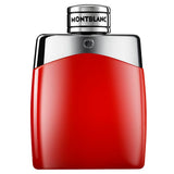 frasco Perfume Masculino Mont Blanc Legend Red Eau de Parfum frente fundo branco