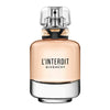 frasco Perfume Feminino Givenchy L'Interdit Eau de Parfum frente fundo branco