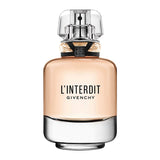 frasco Perfume Feminino Givenchy L'Interdit Eau de Parfum frente fundo branco