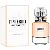 frasco Perfume Feminino Givenchy L’Interdit Eau de Toilette detalhe lateral