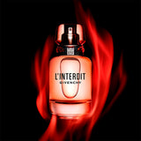 frasco Perfume Feminino Givenchy L’Interdit Eau de Toilette embalagem caixa original