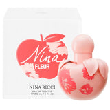 frasco Perfume Feminino Nina Fleur Eau de Toilette detalhe lateral