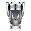 frasco Perfume Masculino Paco Rabanne Invictus Platinum Eau de Parfum frente fundo branco