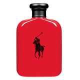 frasco Perfume Mascunino Ralfh Lauren Polo Red Eau de Toilette frente fundo branco