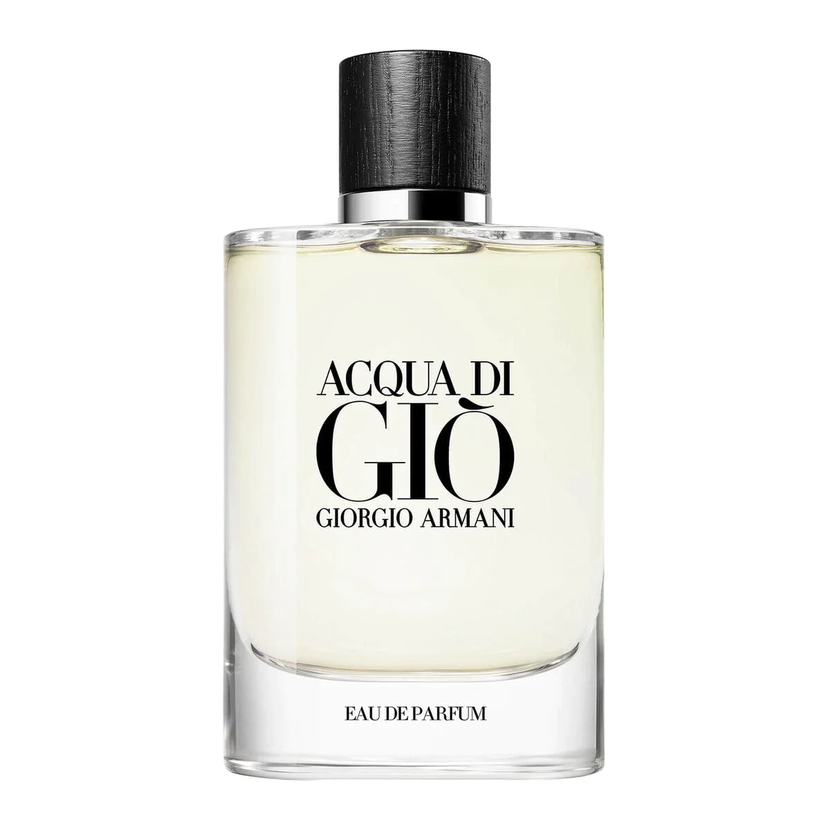 frasco Perfume Masculino Armani Acqua Di Giò Eau de Parfum frente fundo branco