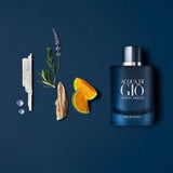 frasco Perfume Giorgio Armani Acqua Di Gio Profondo Eau de Parfum embalagem caixa original