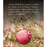 frasco Perfume Feminino Coach Wild Rose For Woman Eau de Parfum embalagem caixa original