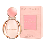 frasco Perfume Feminino Bvlgari Rose Goldea Eau de Parfum detalhe lateral