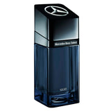 frasco Perfume Masculino Mercedes Benz Select Night Eau de Parfum frente fundo branco