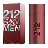 frasco Perfume Masculino Carolina Herrera 212 Sexy Men Eau de Toilette detalhe lateral