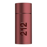 frasco Perfume Masculino Carolina Herrera 212 Sexy Men Eau de Toilette frente fundo branco