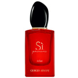 frasco Perfume Feminino Giorgio Armani Si Eclat Eau de Parfum frente fundo branco