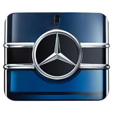 frasco Perfume Masculino Mercedes Benz Sign Eau de Parfum frente fundo branco