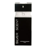 frasco Perfume Masculino Jacques Bogat Silver Scent Eau de Toilette frente fundo branco