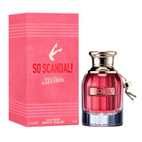 frasco Perfume Feminino Jean Paul So Scandal Eau de Parfum detalhe lateral