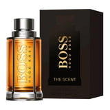 frasco Perfume Masculino Hugo Boss Boss The Scent Eau de Toilette detalhe lateral