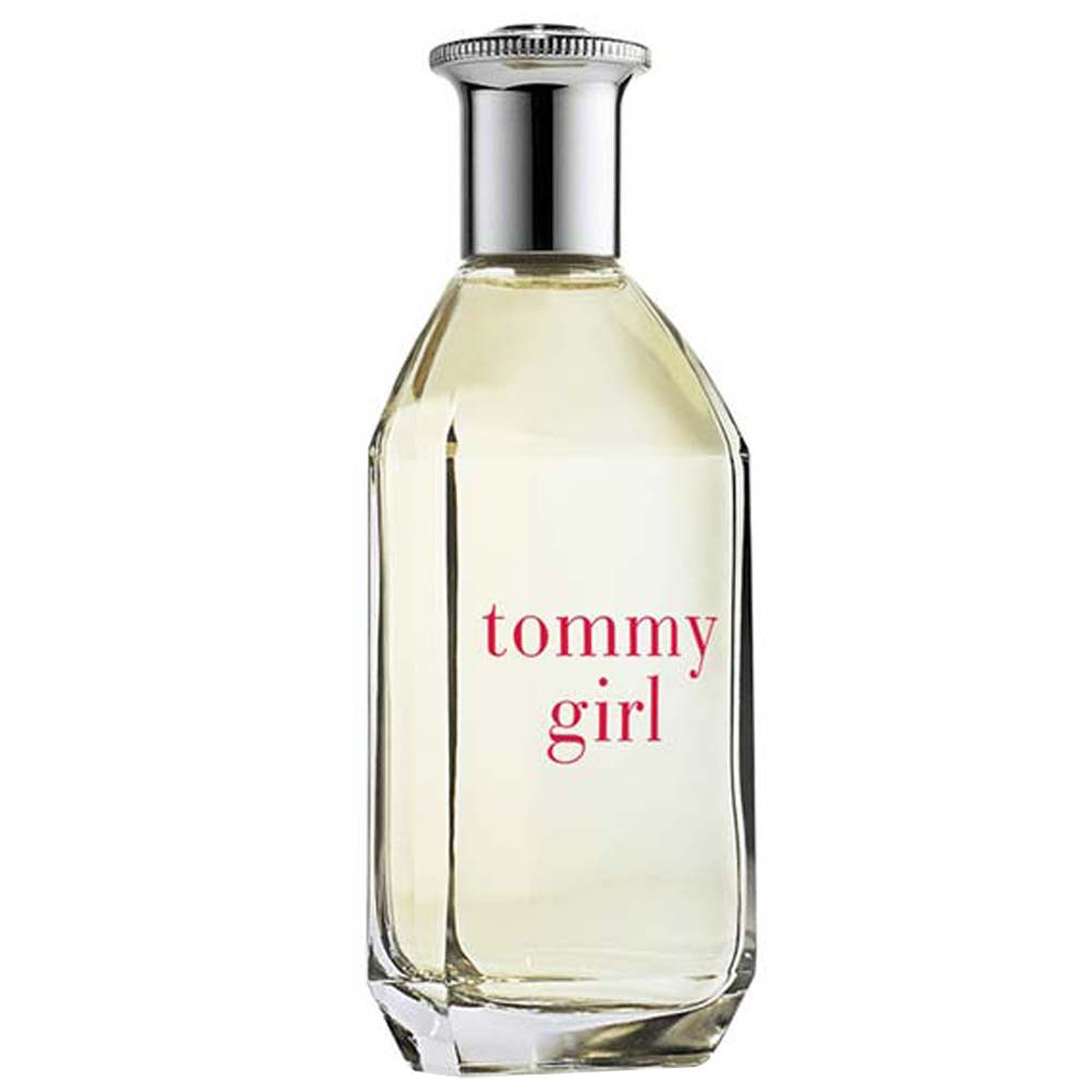 frasco Perfume Feminino Tommy Girl Eau de Toilette frente fundo branco